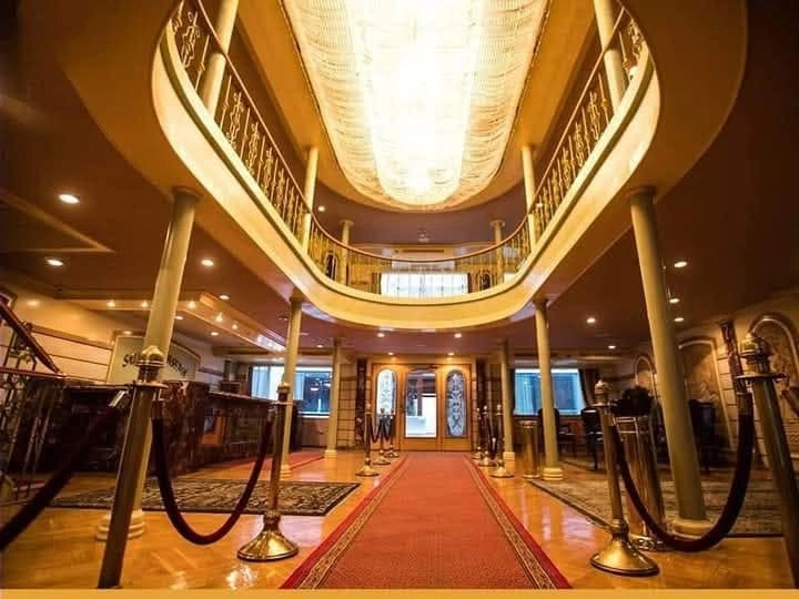 Lobby of the MS Sultan Hassan Nile Cruise Nile cruise